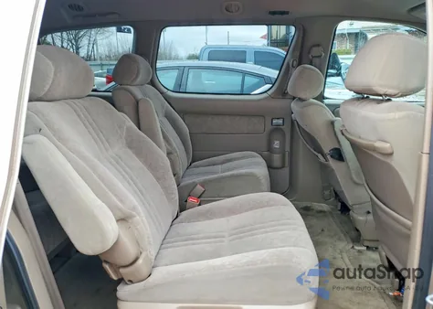 2000 Toyota Sienna Le from USA, damaged, VIN 4T3ZF13C2YU276799